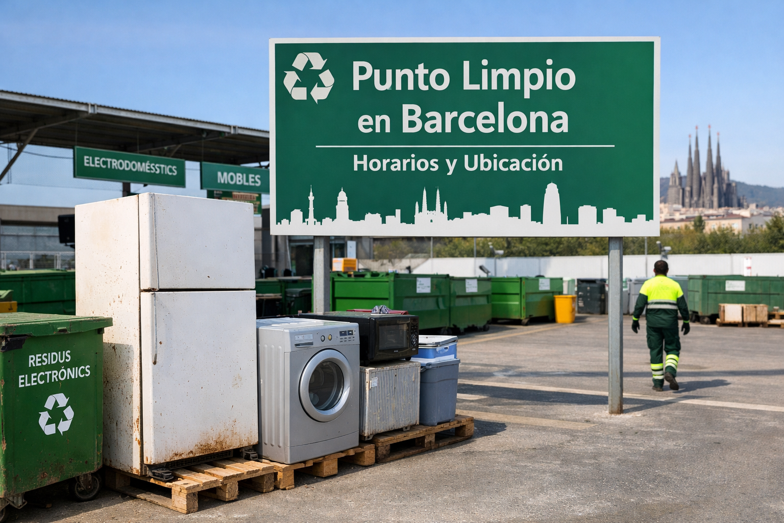 Punto limpio en Barcelona: horarios y ubicación (Guía completa 2026)