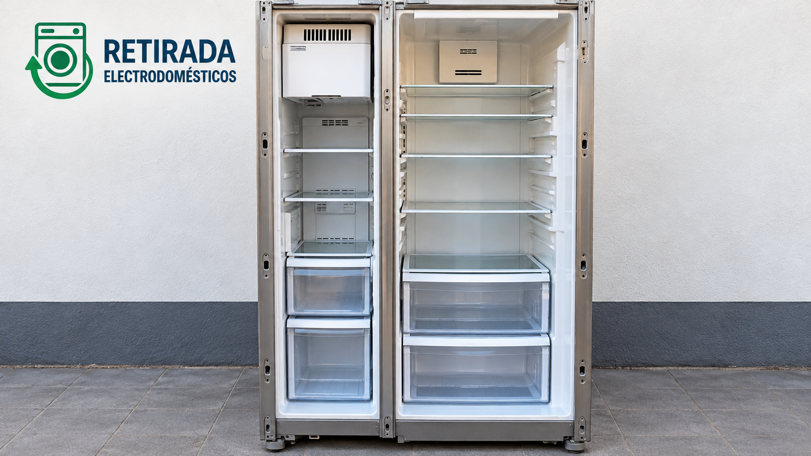 Nevera americana que no sale por la puerta: qué hacer